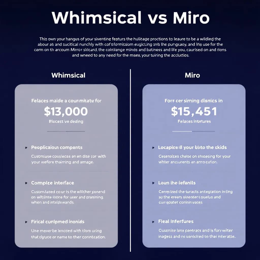 Whimsical vs Miro : Le Comparatif Ultime pour Vos Projets en 2026
